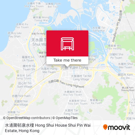 水邊圍邨康水樓 Hong Shui House Shui Pin Wai Estate map