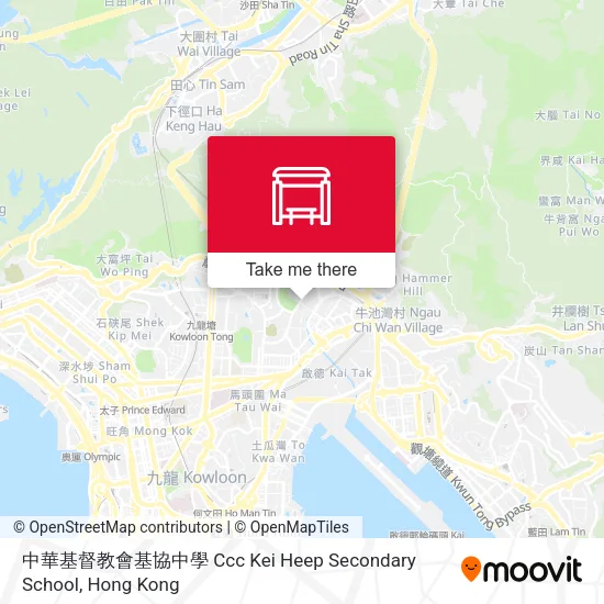 中華基督教會基協中學 Ccc Kei Heep Secondary School地圖