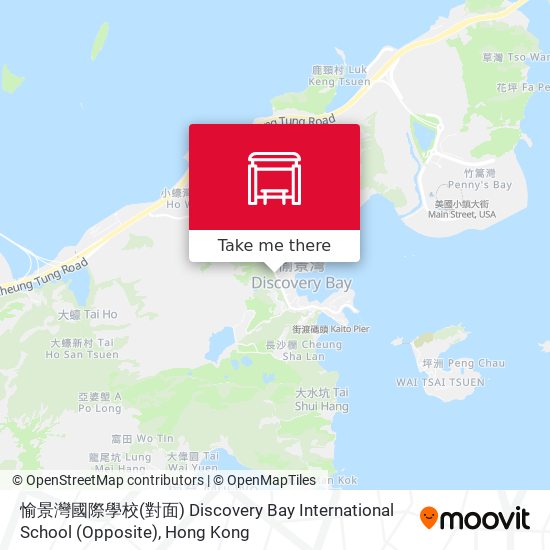 愉景灣國際學校(對面) Discovery Bay International School (Opposite) map