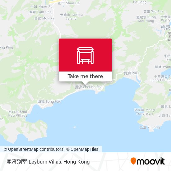 麗濱別墅 Leyburn Villas map