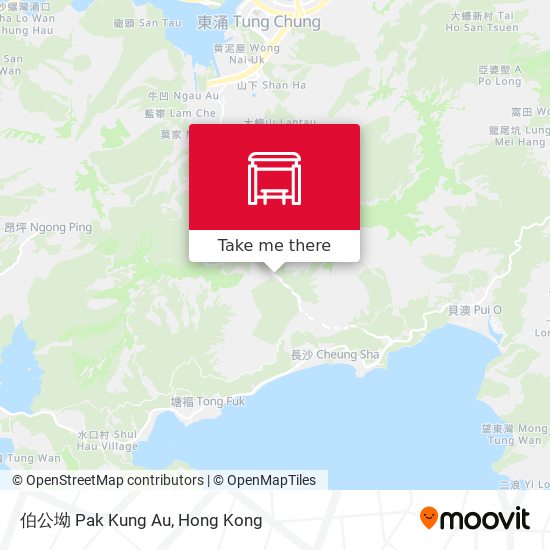 伯公坳 Pak Kung Au map