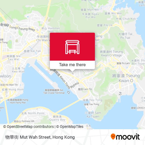 物華街 Mut Wah Street map