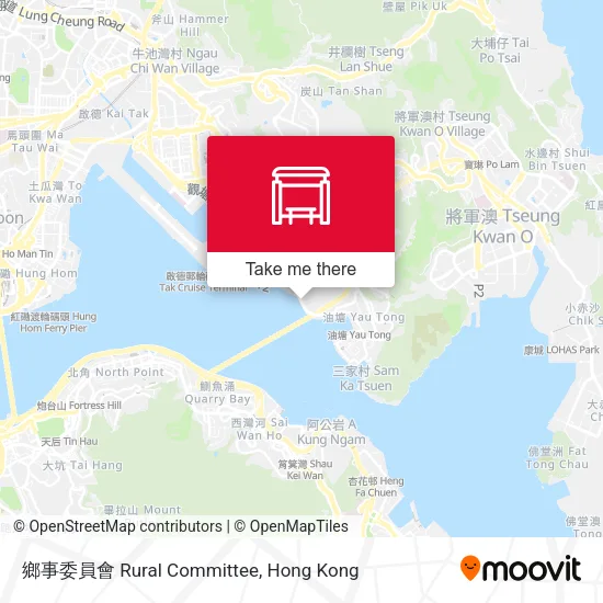 鄉事委員會 Rural Committee map