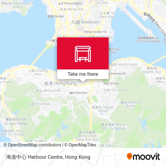 海港中心 Harbour Centre地圖