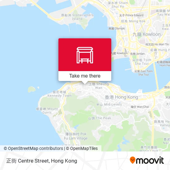正街 Centre Street地圖