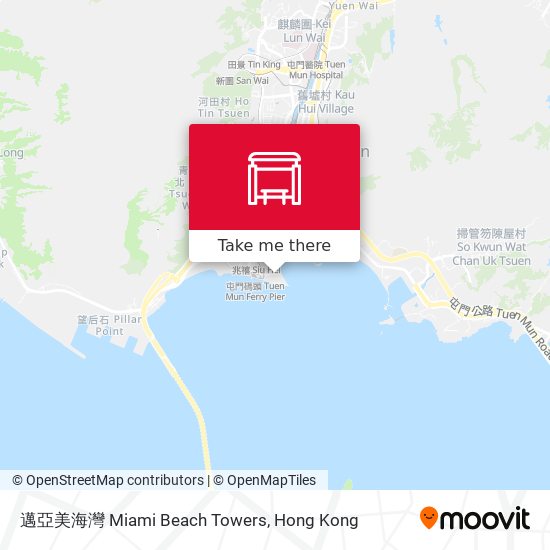 邁亞美海灣 Miami Beach Towers map