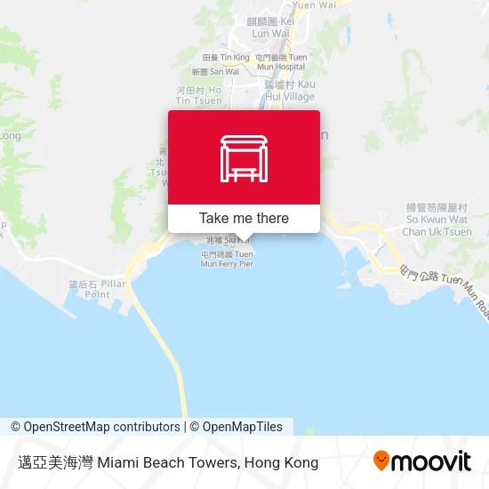 邁亞美海灣 Miami Beach Towers map