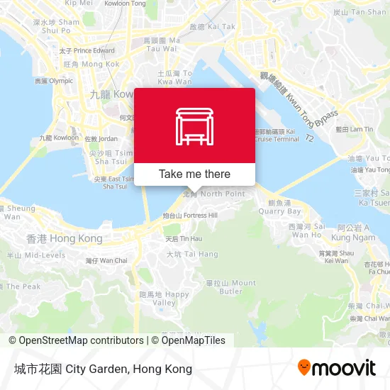 城市花園 City Garden map