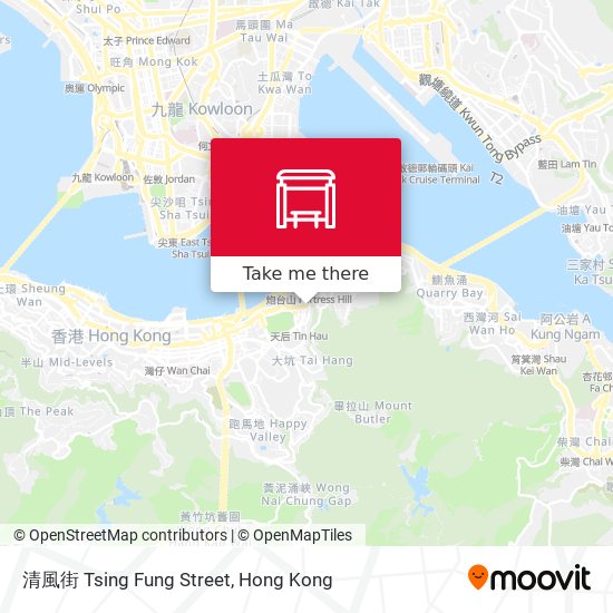 清風街 Tsing Fung Street map
