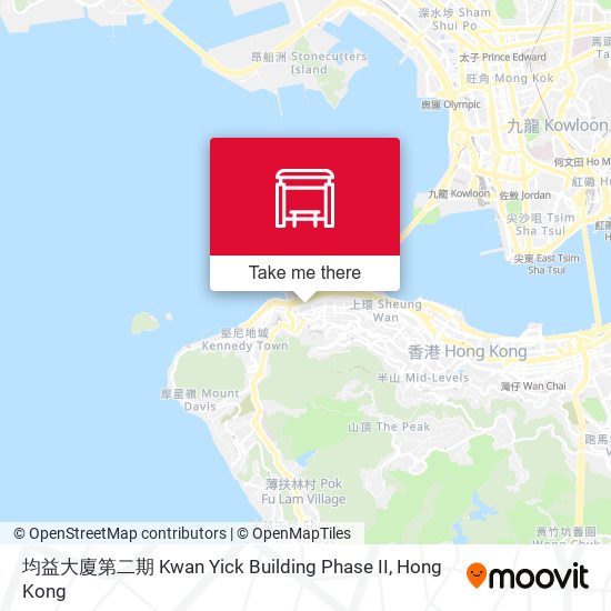 均益大廈第二期 Kwan Yick Building Phase II map