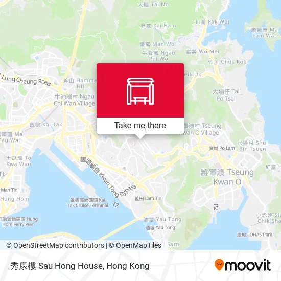 秀康樓 Sau Hong House map