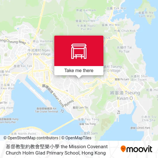 基督教聖約教會堅樂小學 the Mission Covenant Church Holm Glad Primary School地圖