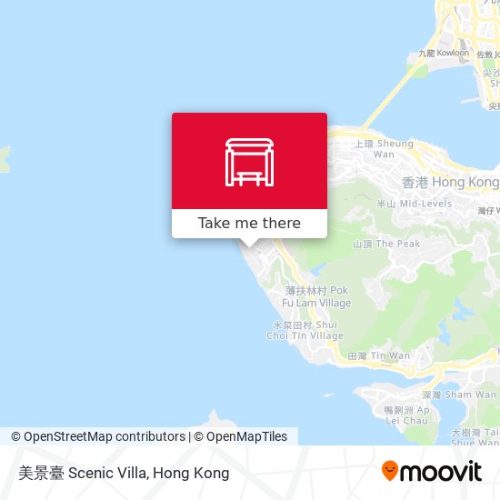 美景臺 Scenic Villa map