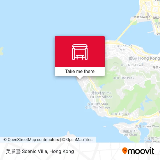 美景臺 Scenic Villa map