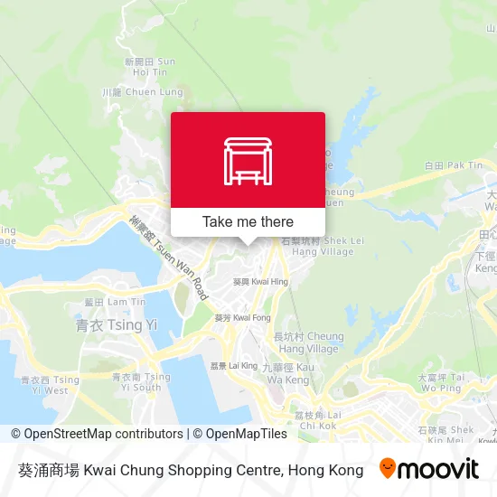 葵涌商場 Kwai Chung Shopping Centre map
