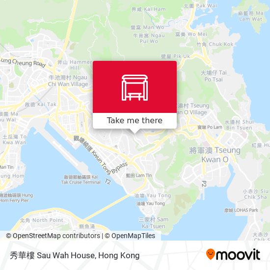 秀華樓 Sau Wah House map
