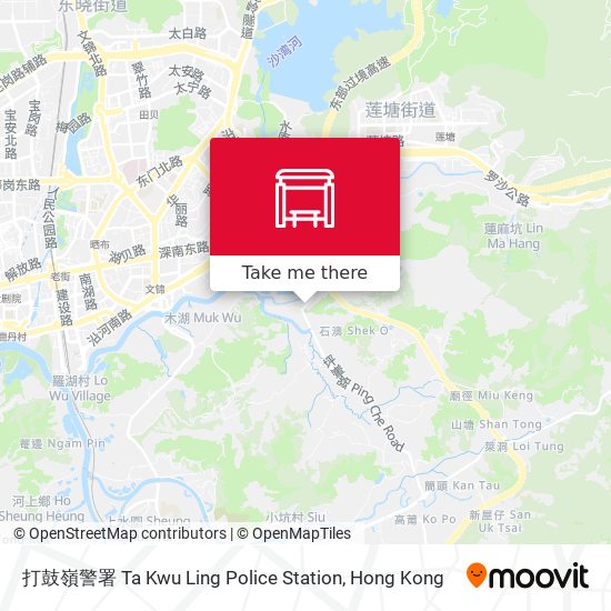 打鼓嶺警署 Ta Kwu Ling Police Station map