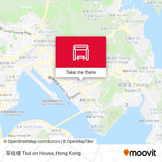 翠桉樓 Tsui on House map