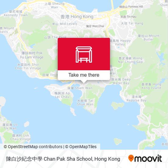 陳白沙紀念中學 Chan Pak Sha School map