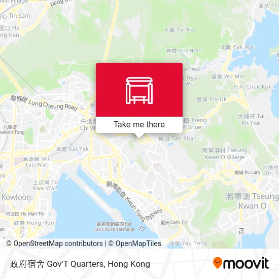政府宿舍 Gov'T Quarters map