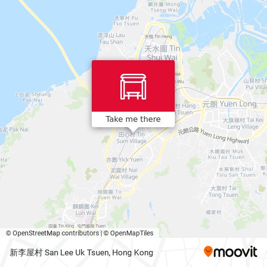 新李屋村 San Lee Uk Tsuen map