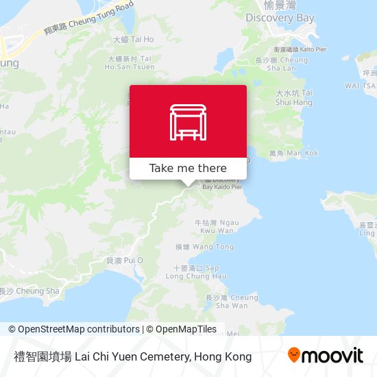 禮智園墳場 Lai Chi Yuen Cemetery map