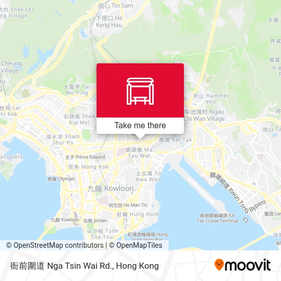 衙前圍道 Nga Tsin Wai Rd. map