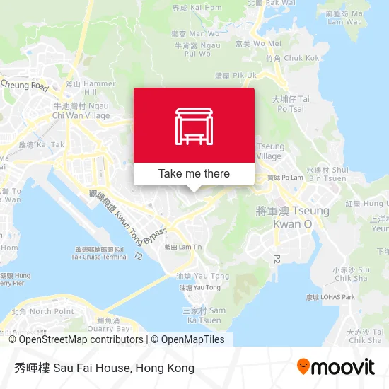 秀暉樓 Sau Fai House map