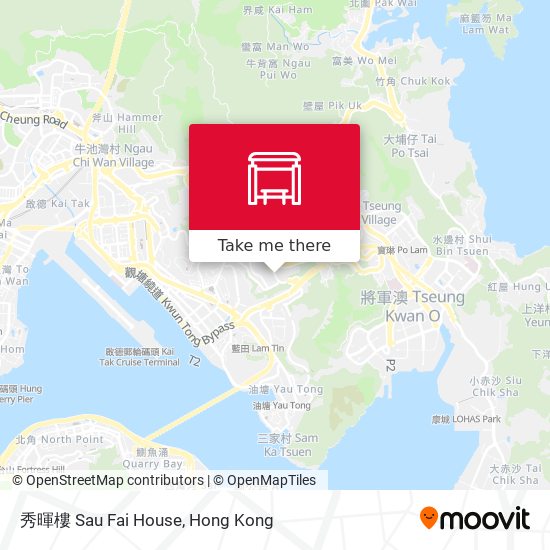 秀暉樓 Sau Fai House map