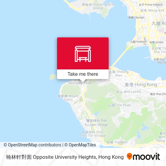 翰林軒對面 Opposite University Heights地圖