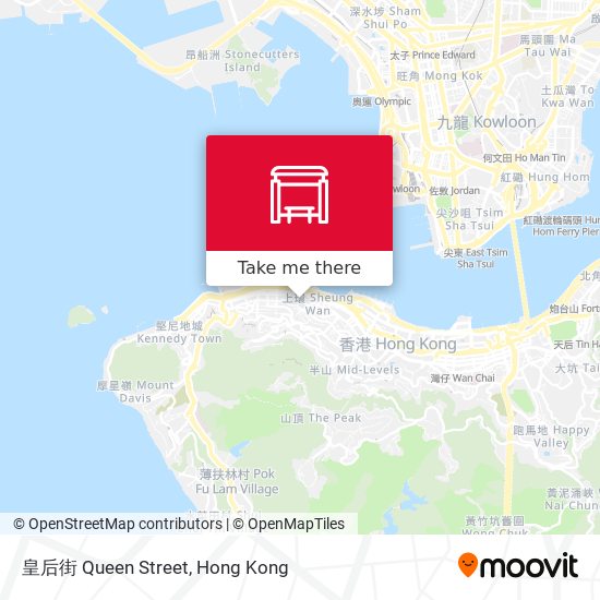 皇后街 Queen Street map