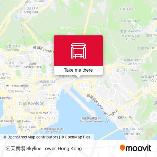 宏天廣場 Skyline Tower map