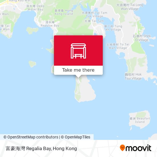 富豪海灣 Regalia Bay map