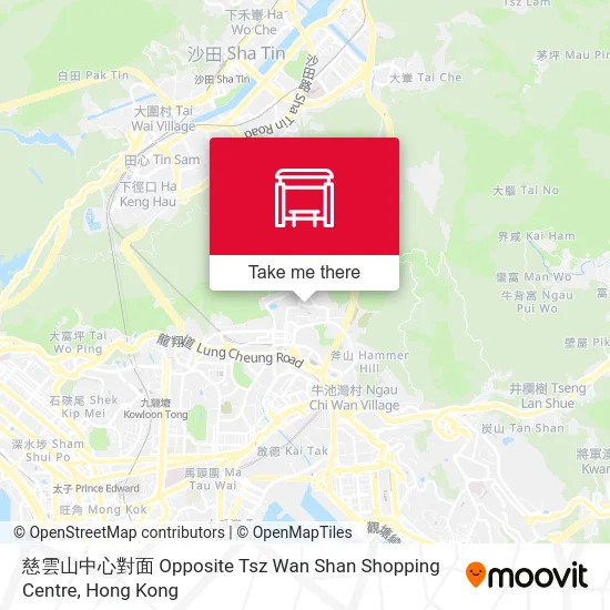 慈雲山中心對面 Opposite Tsz Wan Shan Shopping Centre map