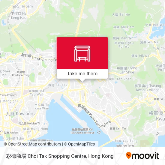 彩德商場 Choi Tak Shopping Centre map