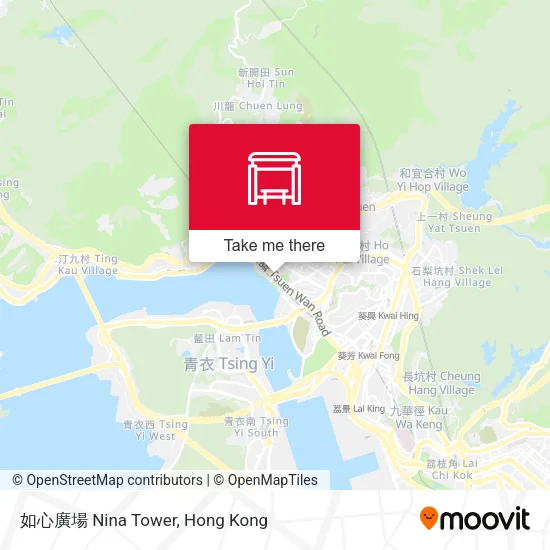 如心廣場 Nina Tower map