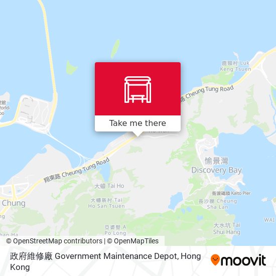 政府維修廠 Government Maintenance Depot map