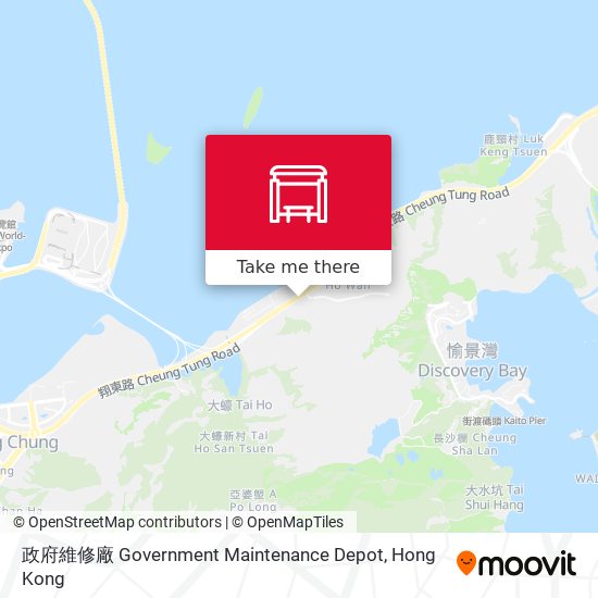 政府維修廠 Government Maintenance Depot map