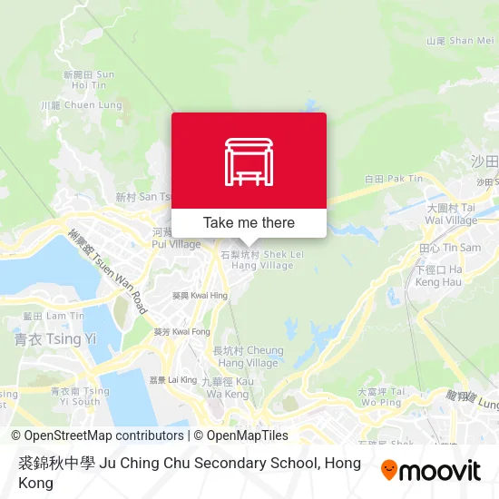 裘錦秋中學 Ju Ching Chu Secondary School map