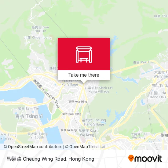昌榮路 Cheung Wing Road地圖