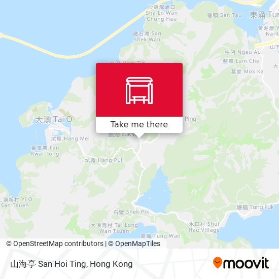 山海亭 San Hoi Ting地圖