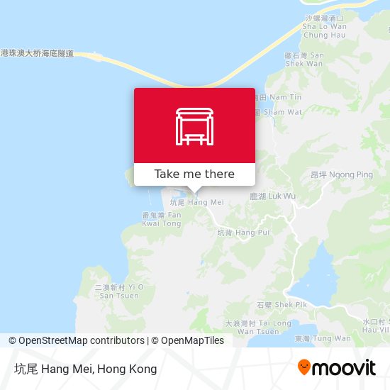 坑尾 Hang Mei map