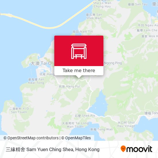 三緣精舍 Sam Yuen Ching Shea map