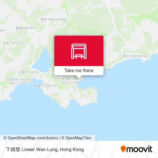 下橫壟 Lower Wan Lung map
