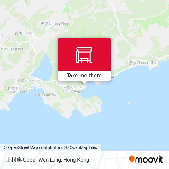 上橫壟 Upper Wan Lung map