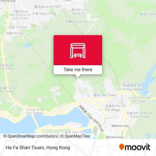 Ha Fa Shan Tsuen map