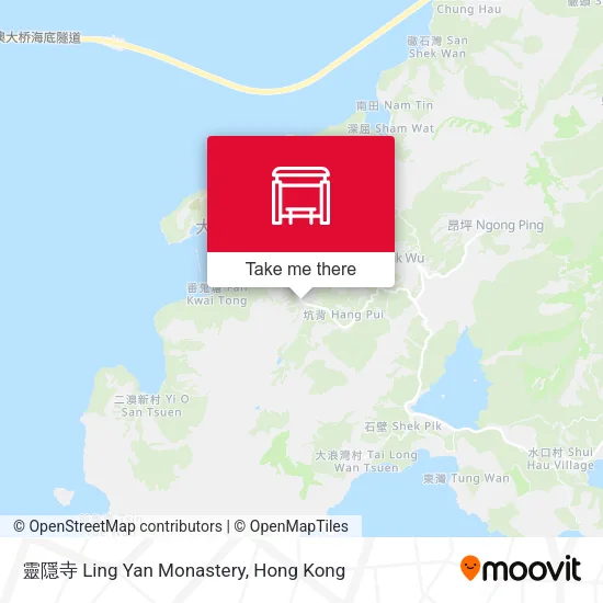 靈隱寺 Ling Yan Monastery地圖
