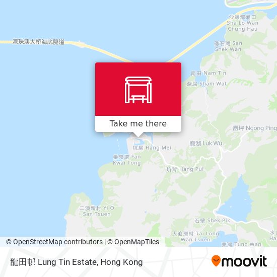 龍田邨 Lung Tin Estate map