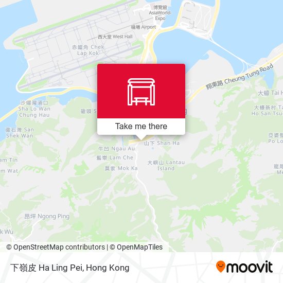 下嶺皮 Ha Ling Pei map