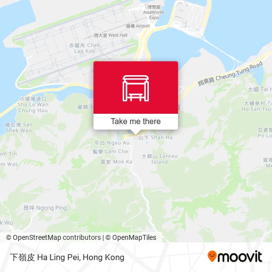 下嶺皮 Ha Ling Pei地圖